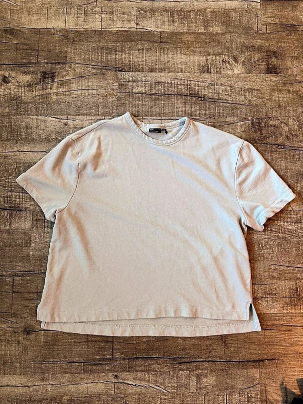 Asos Short Sleeve Tee in Light Blue Size XL Like New